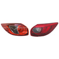 Set of 2 TYC Outer Tail Light Lamp Assemblies for Mazda CX-5 (2016)