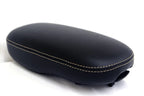 Center Console Armrest Cover for Kia Soul (2014–2019) Beige Stitch