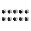 10 x Engine Cover Bolts Screw Caps CNC for Harley Twin Cam Dyna Softail Chrome