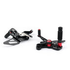 CNC Adjustable Rearsets Footrest Foot Peg for Kawasaki Z125 (2016–2019)
