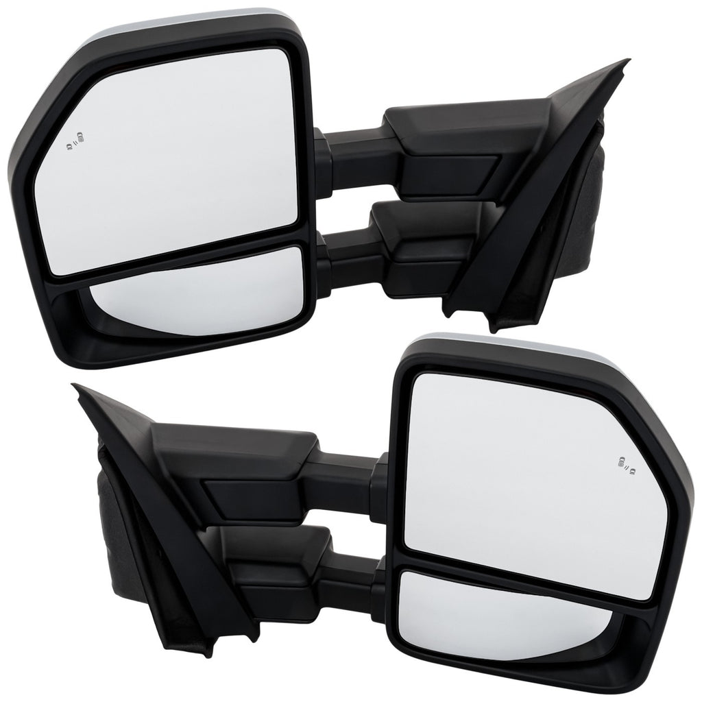 Heated Towing Mirrors for Ford F250 F350 (Driver & Passenger Side)