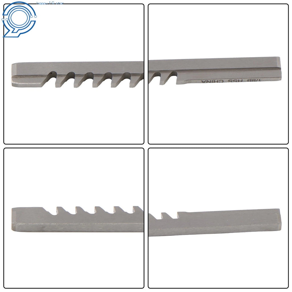 1/8" B Style Keyway Broach for CNC Machines (Standard, HSS, 3/16" x 6-3/4")
