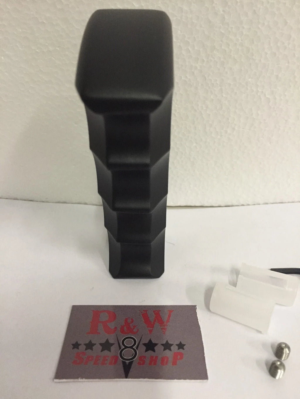 Aluminum Shift Knob Hot Rod Black Pistol Grip for Universal Manual Cars