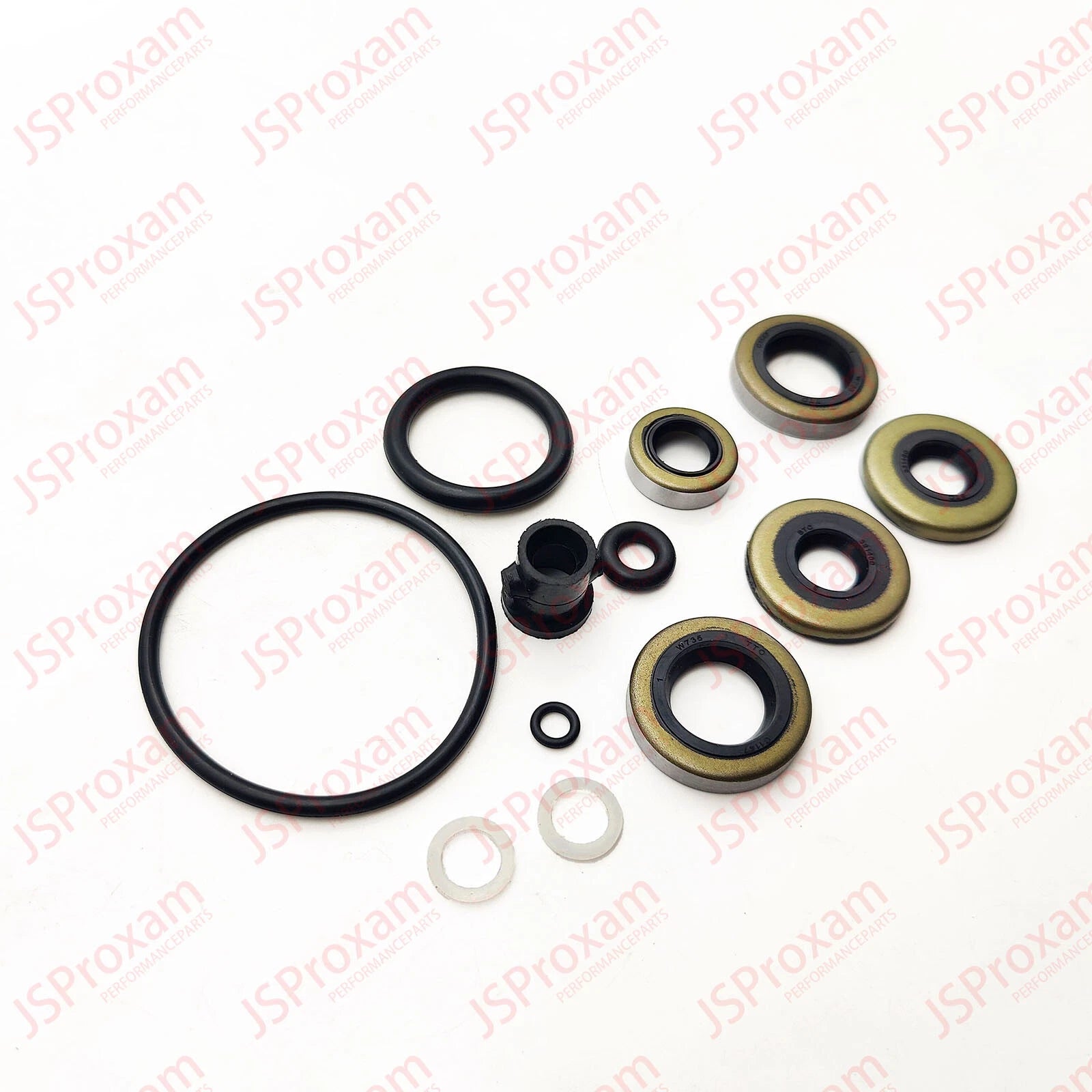 Lower Unit Gearcase Seal O-ring Kit 396350 for Johnson Evinrude 8-15 HP (1980–2023)