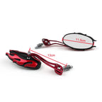 Universal Rearview Mirrors for Motorcycle (8mm, 10mm) Red #8
