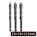 Carbide Drill Bit for Tile Wood Metal Glass Granite Stone (681012mm)