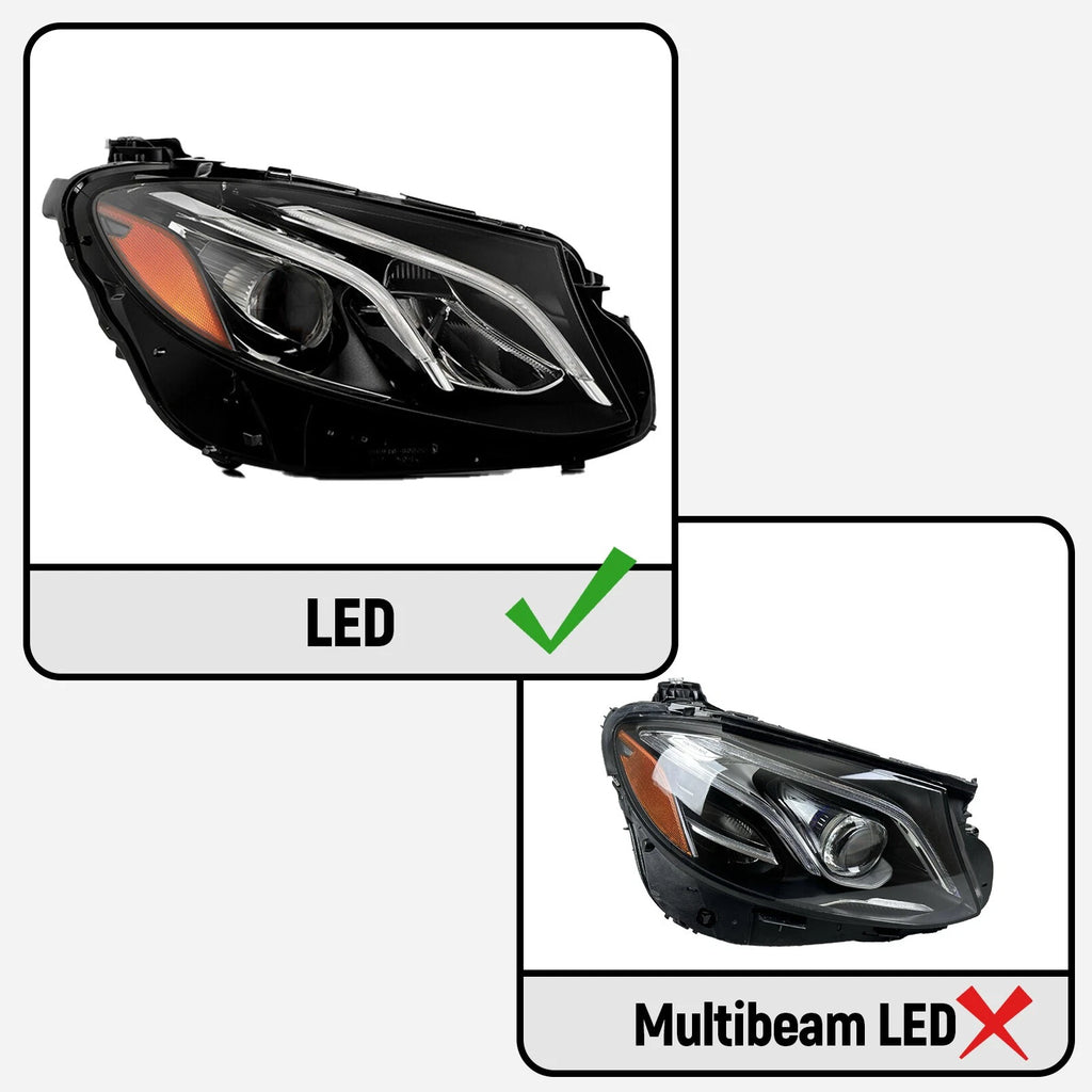 Full LED Headlight Right Passenger for Mercedes Benz E-Class W213 (2017–2020)