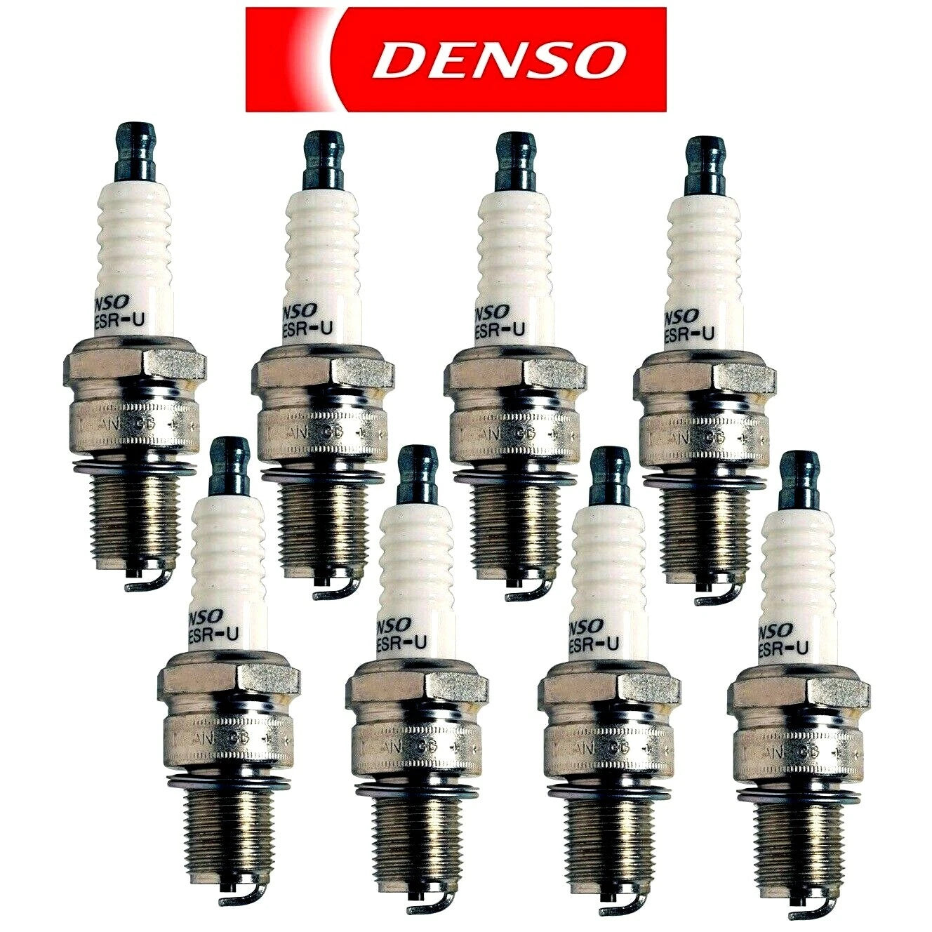 Set of 8 Spark Plugs 3057 for Alfa Romeo, Chevrolet, GMC, Jeep, Renault, VW