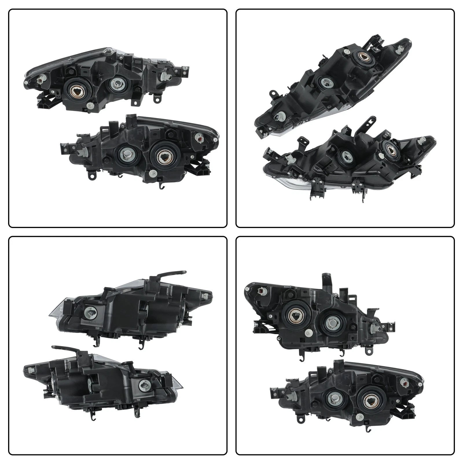 Set of 2 Halogen Headlights for Nissan Murano (2009–2014)