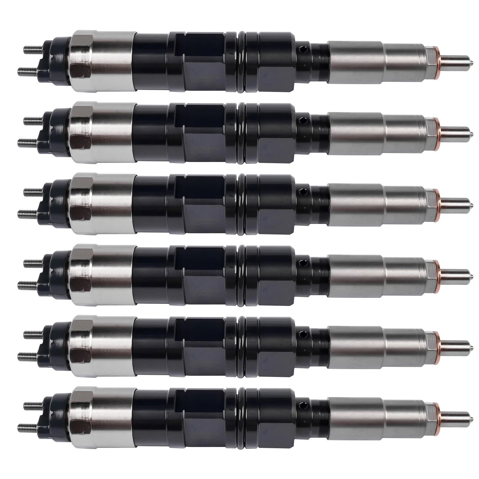 6X Fuel Injectors for John Deere 6068 4045 (Excavator E210LC E240LC)