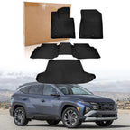 All Weather Floor Mats & Cargo Liners TPE for Hyundai Tucson (2022–2025)