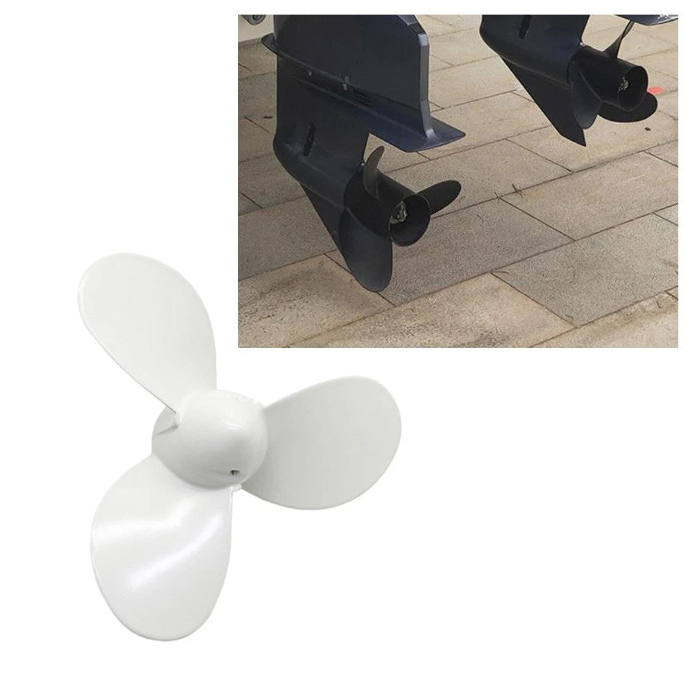 8 Inch Aluminum Alloy Propeller for 4HP & 6HP Outboard Motor