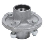 Set of 4 Hot Dipped Galvanized Trailer Hubs for 2000 lbs Axles (1" Spindle)