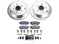 Rear Brake Pad and Rotor Kit for Mazda MPV (2004–2006) XT949ZY