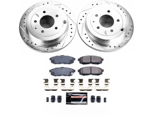Rear Brake Pad and Rotor Kit for Mazda MPV (2004–2006) XT949ZY
