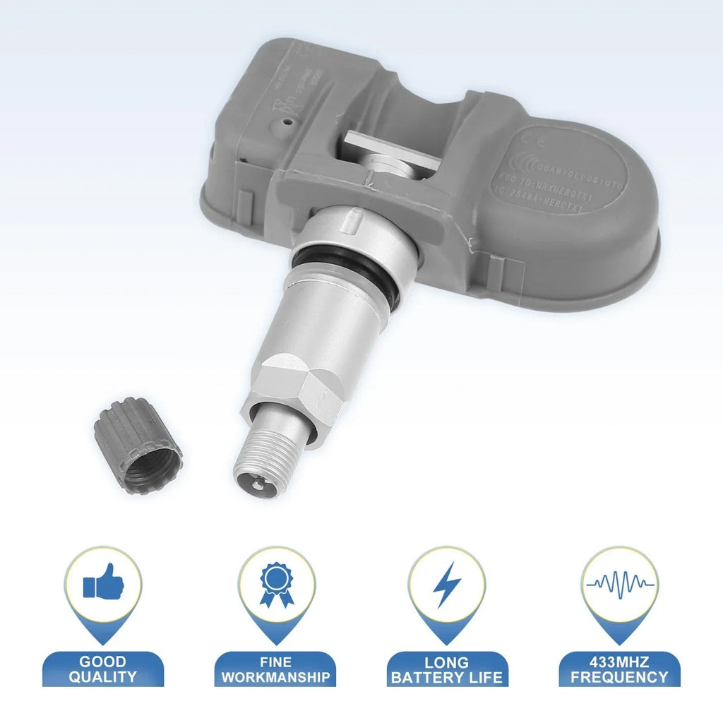 4 x Tire Pressure Sensors TPMS 433MHz for Mercedes-Benz W204 W205 (2010-2020)