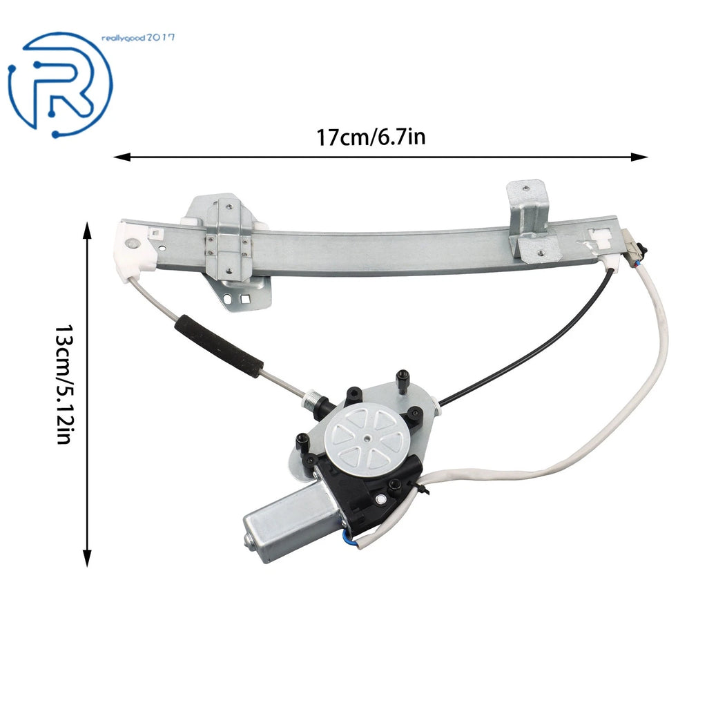Power Window Regulator with Motor for Acura RL (1998–2004) Rear Passenger Side