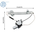 Power Window Regulator with Motor for Acura RL (1998–2004) Rear Passenger Side