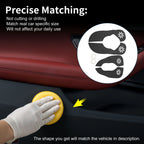 Set of 1 Car Door Anti Kick Pad Sticker Protector for Chevrolet Malibu (2012–2014)