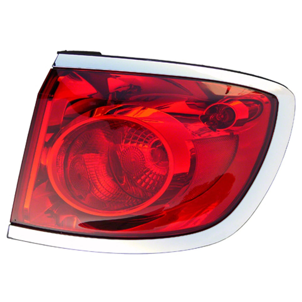 Replacement Passenger Side Outer Tail Light Assembly For 2008-2012 Buick Enclave