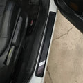 4X Carbon Fiber Door Sill 5D Sticker Protector for Toyota V (2022)