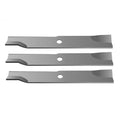 Set of 3 High Lift Blades for Exmark 52" Riding Lawn Mower (Replaces 103 6382)
