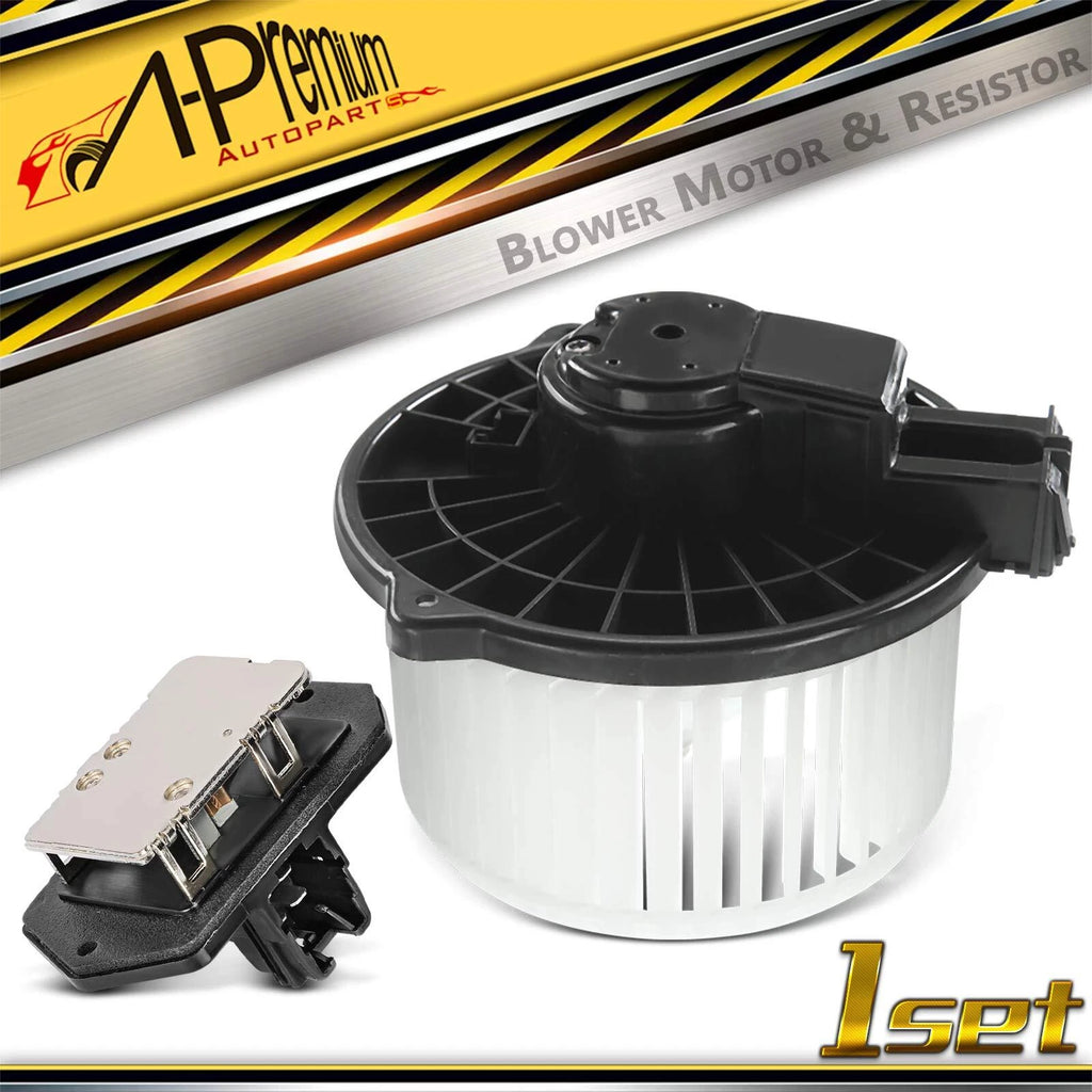 Front HVAC Blower Motor with Fan Cage and Resistor Kit for Toyota RAV4 (2006–2012)