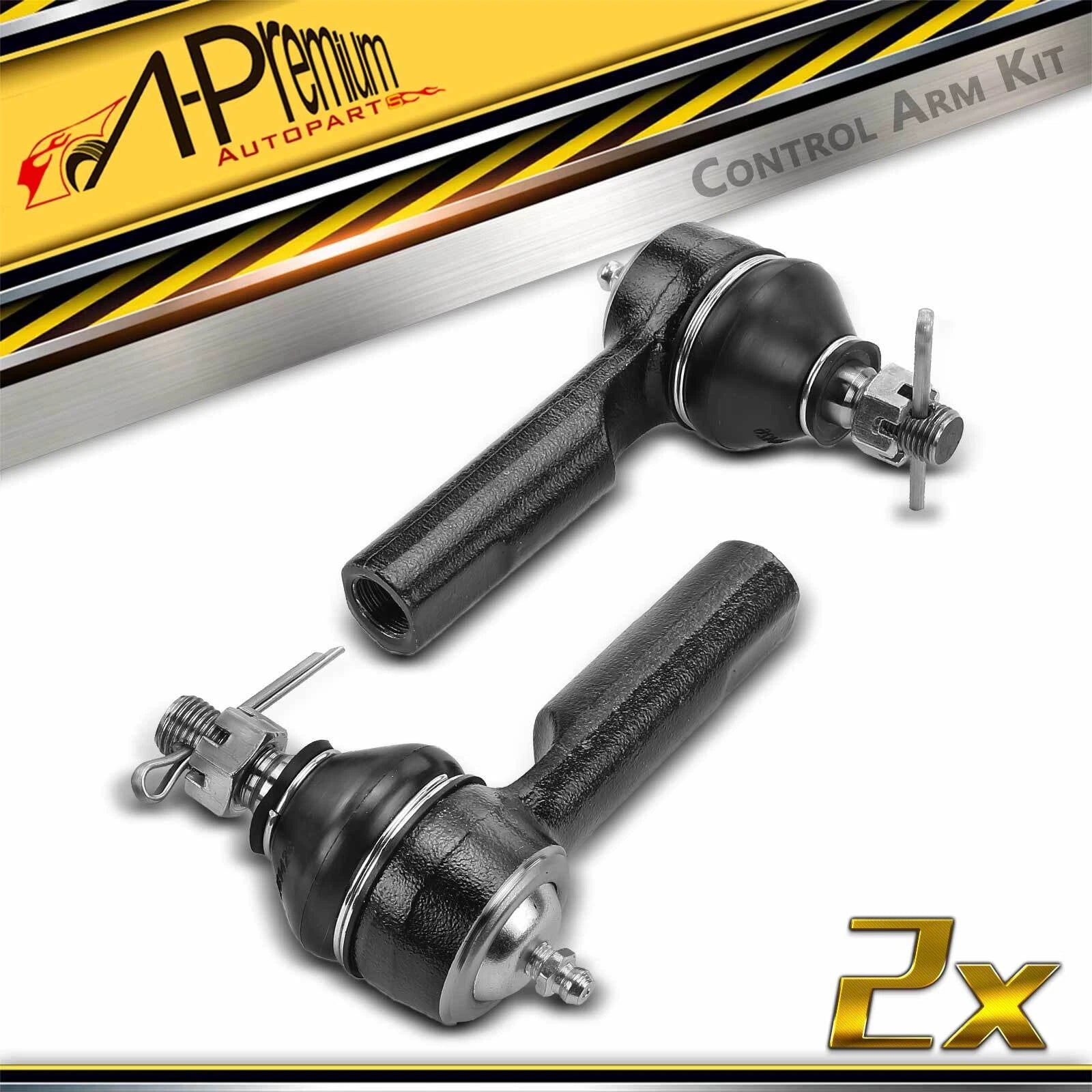 2X Front Outer Tie Rod End for Nissan Altima (2002–2006) Maxima