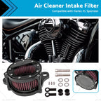 CNC Air Cleaner Intake Filter Kit for Harley Sportster XL (1991–2016)