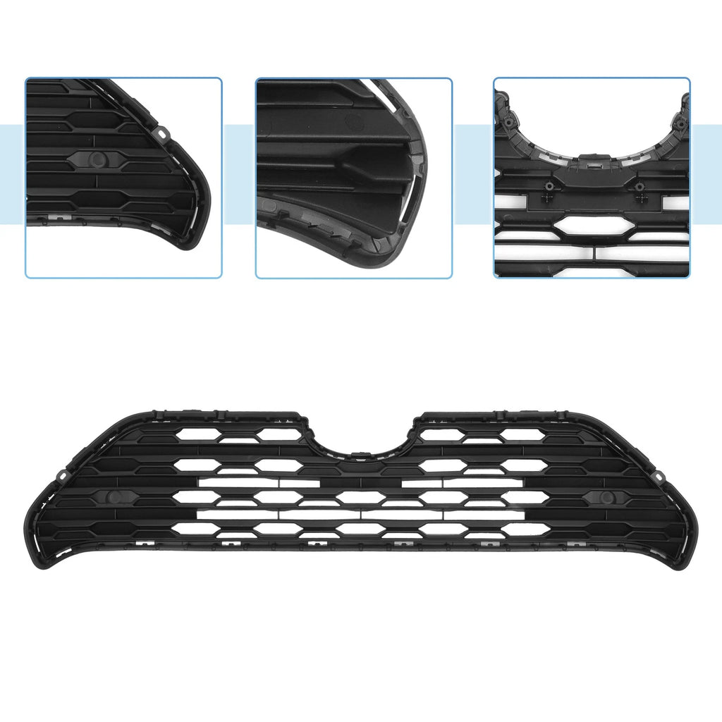 Front Hood Bumper Grille for Toyota RAV4 (2019–2022) No.531120R120 Black