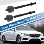 2X Front Inner Tie Rod End Links for Mercedes-Benz E320 (1998–2003)