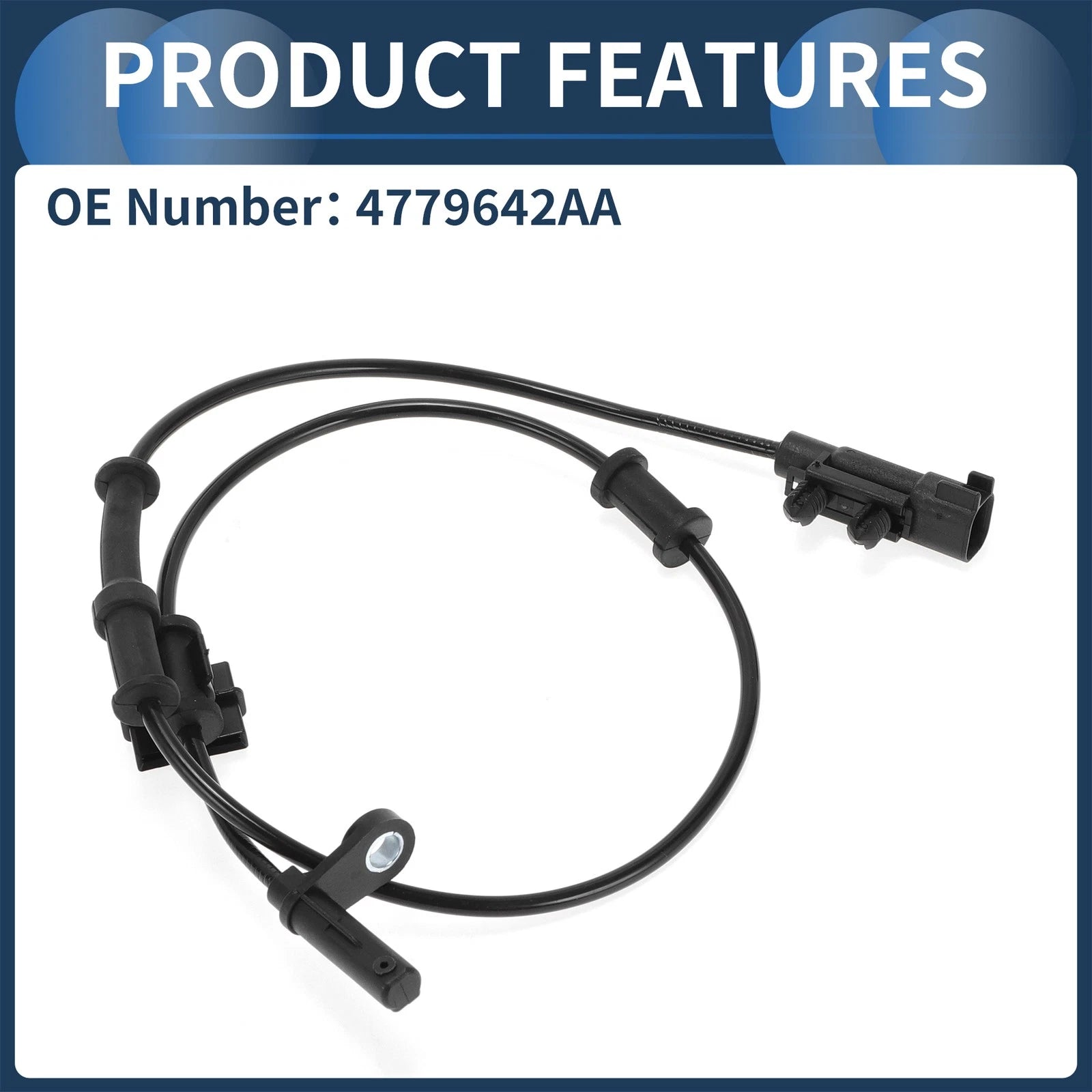ABS Wheel Speed Sensor No. 4779642AA for Chrysler 300 (2011–2015) Rear Right