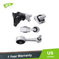 Engine Motor & Trans Mount Set of 4 for Honda Civic 1.8L (2006–2011)