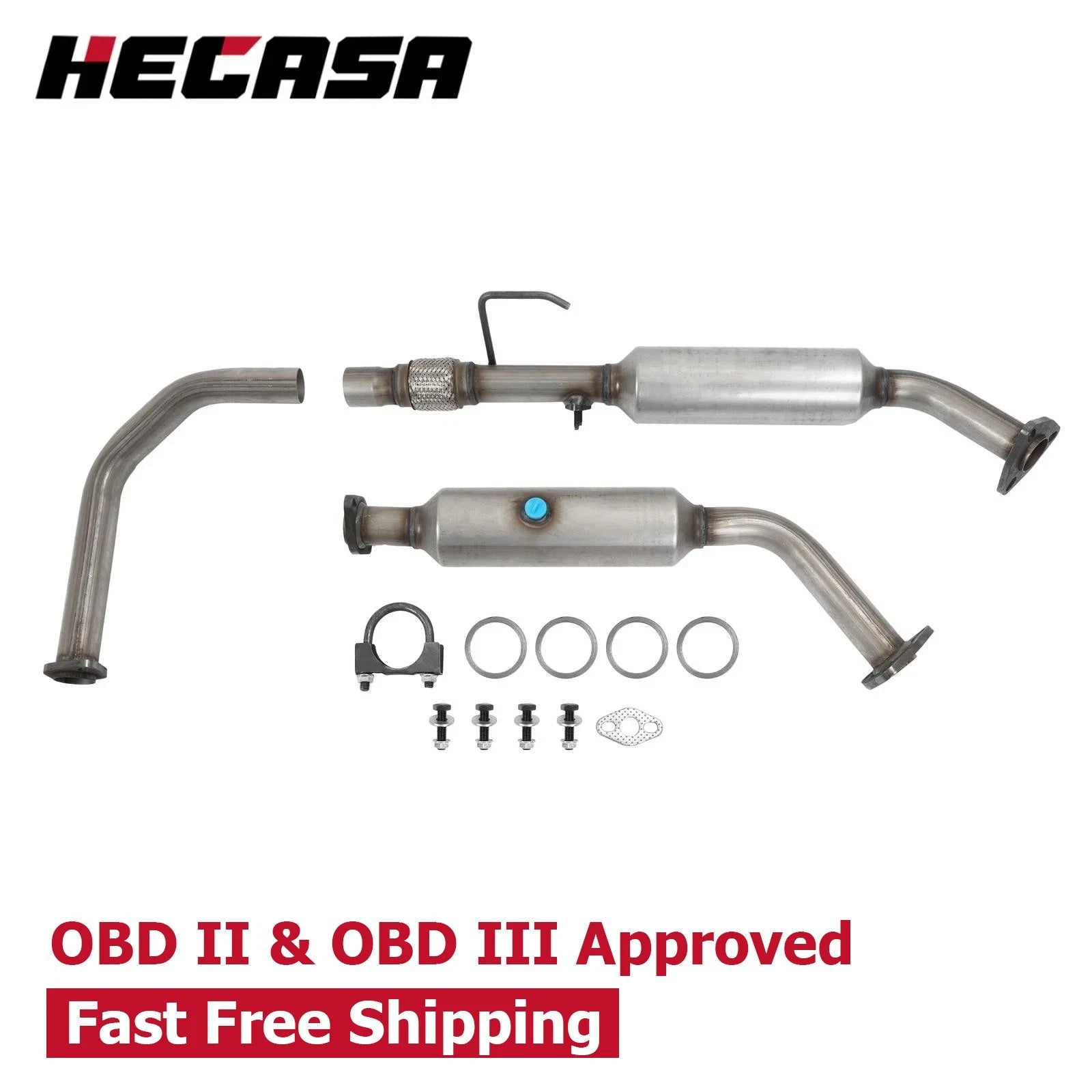 Left & Right Catalytic Converter for Toyota Tundra 4.7L (2000–2004)