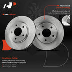 Front Disc Brake Rotors for Dodge Caliber (2007-2012) & Mitsubishi Lancer (2008-2017)