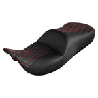 Driver Passenger Seat for Harley Electra Road Glide (2009–2024) Black