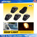 5X Smoked Amber LED Cab Roof Marker Lights for Ram ProMaster 1500 2500 (2014–2023)