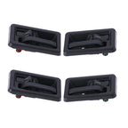 Inner Door Handle 4pcs Textured Black for Jeep Wrangler TJ (1997–2006)