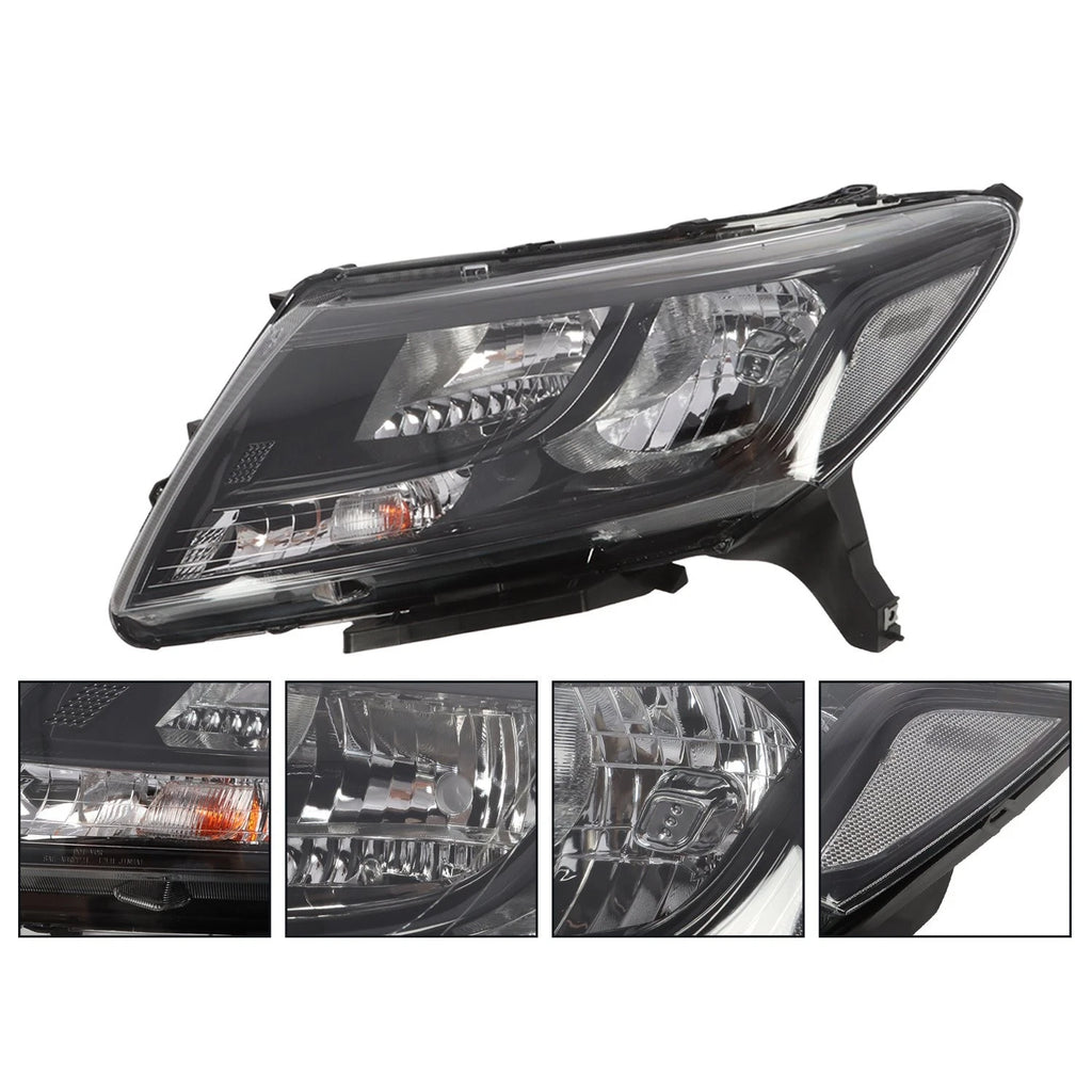 Black Headlights for Nissan Pathfinder (2013–2016) Driver & Passenger Side