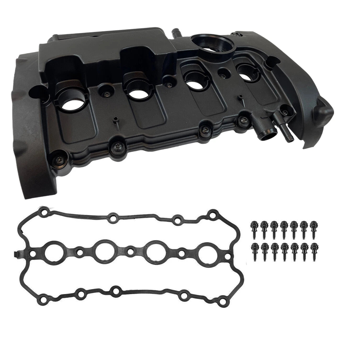 Engine Valve Cover with Gasket & Bolts for Audi A4 A4 Quattro (2005–2009)