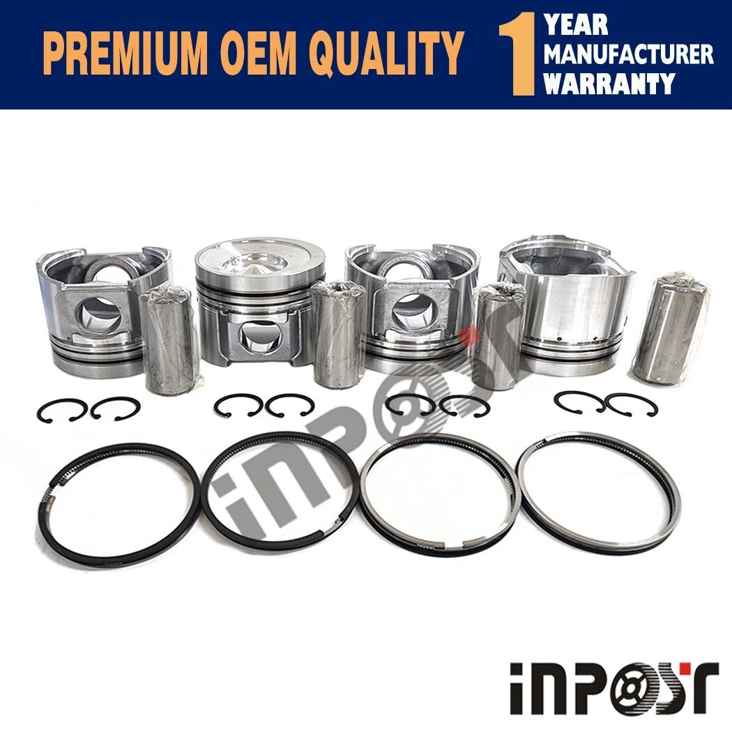 Piston with Ring for Komatsu 4D95 SAA4D95LE-5-A PC60-8 PC138US-8 (2000–2023)