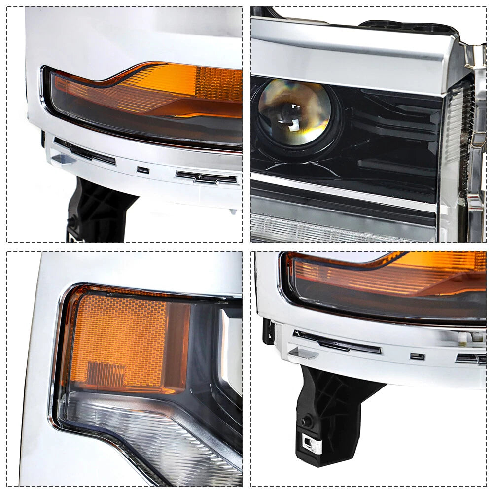 Right Side HID Headlamp for Chevy Silverado 1500 (2016–2018)
