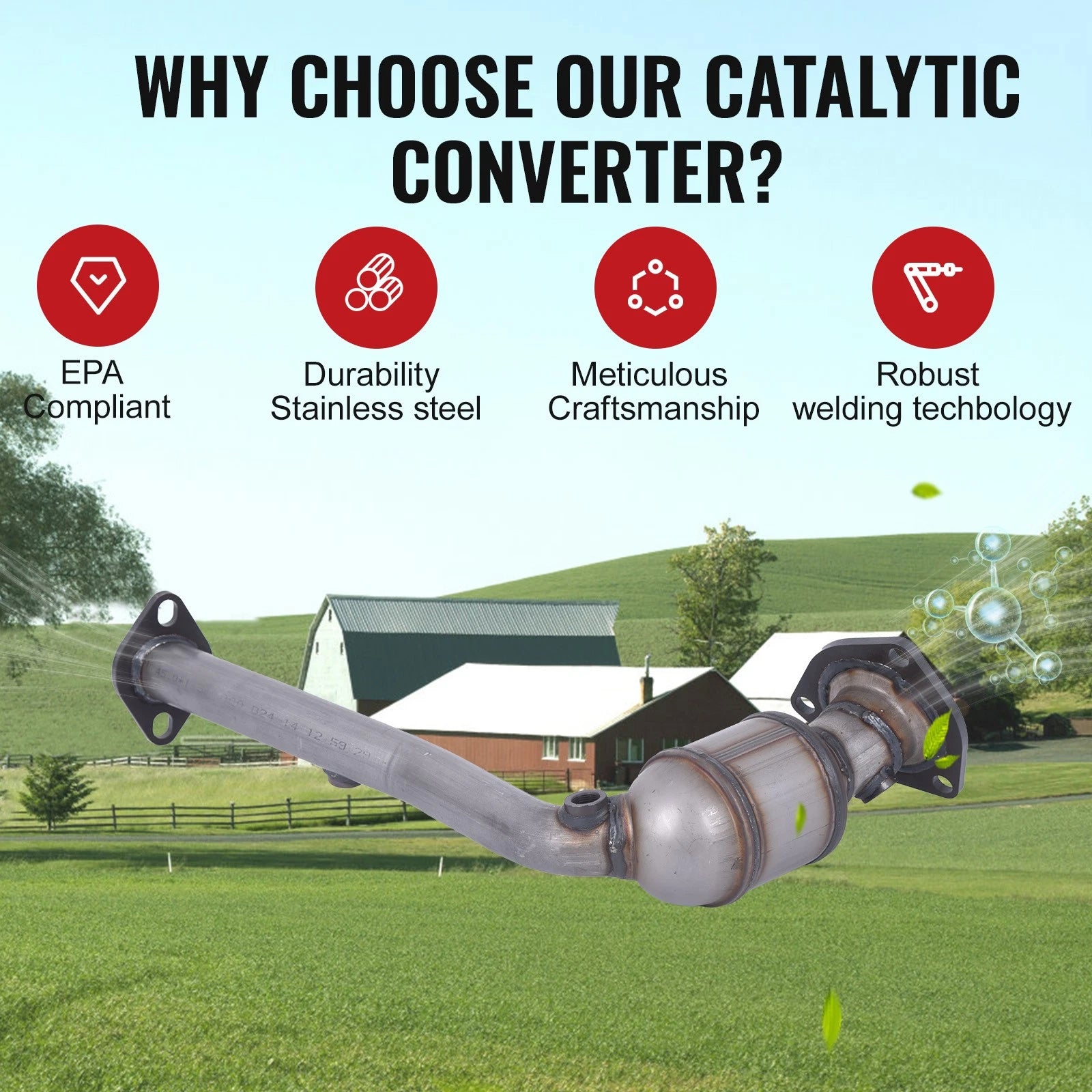 Catalytic Converter for Suzuki SX4 (2007-2009)