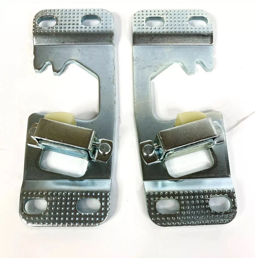 Set Door Latch Striker Plate Pair for 1964-1966 Chevy GMC Pickup
