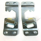 Set Door Latch Striker Plate Pair for 1964-1966 Chevy GMC Pickup