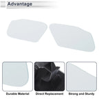 Washer Nozzle Cover Cap Set of 2 No. 51117338568 for BMW X3 (Unpainted)