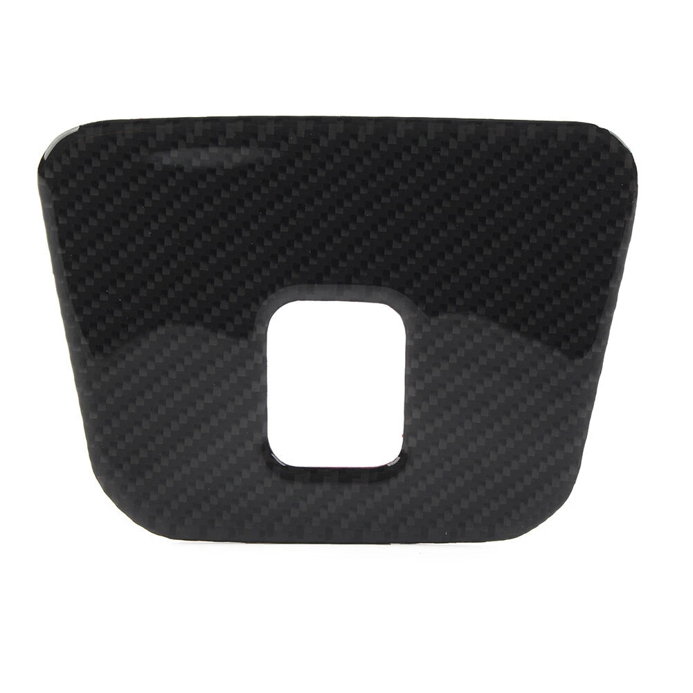 Carbon Fiber Rear Armrest USB Panel Cover Trim for Chevrolet Equinox (2018–2021)