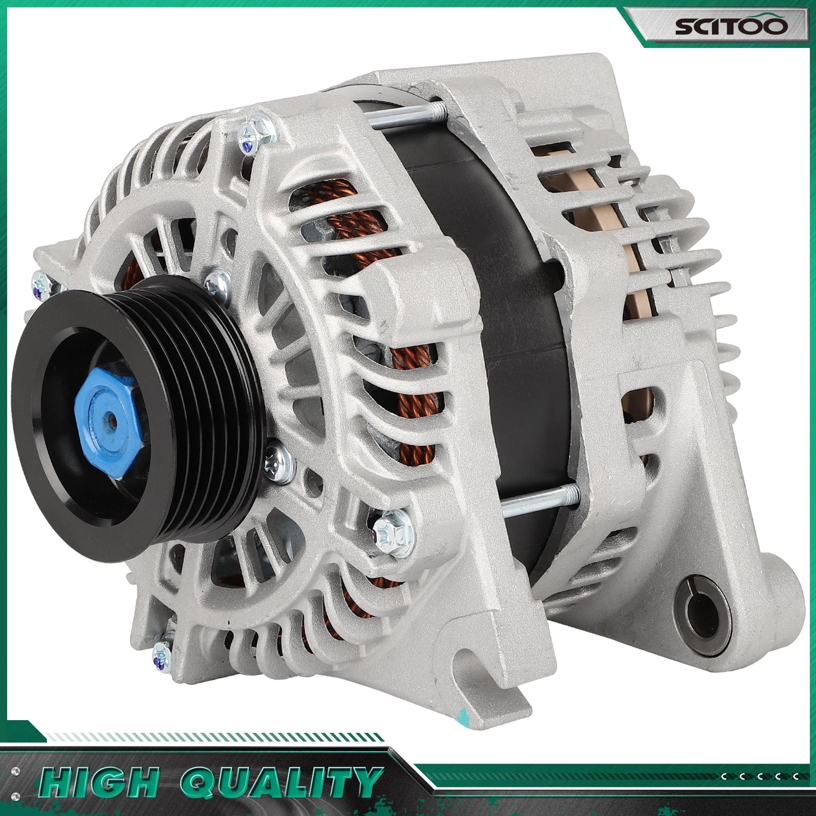 Alternator 150Amp for Ford Van Transit-250 V6 3.7L (2015–2019) CK4Z10346A 20384N