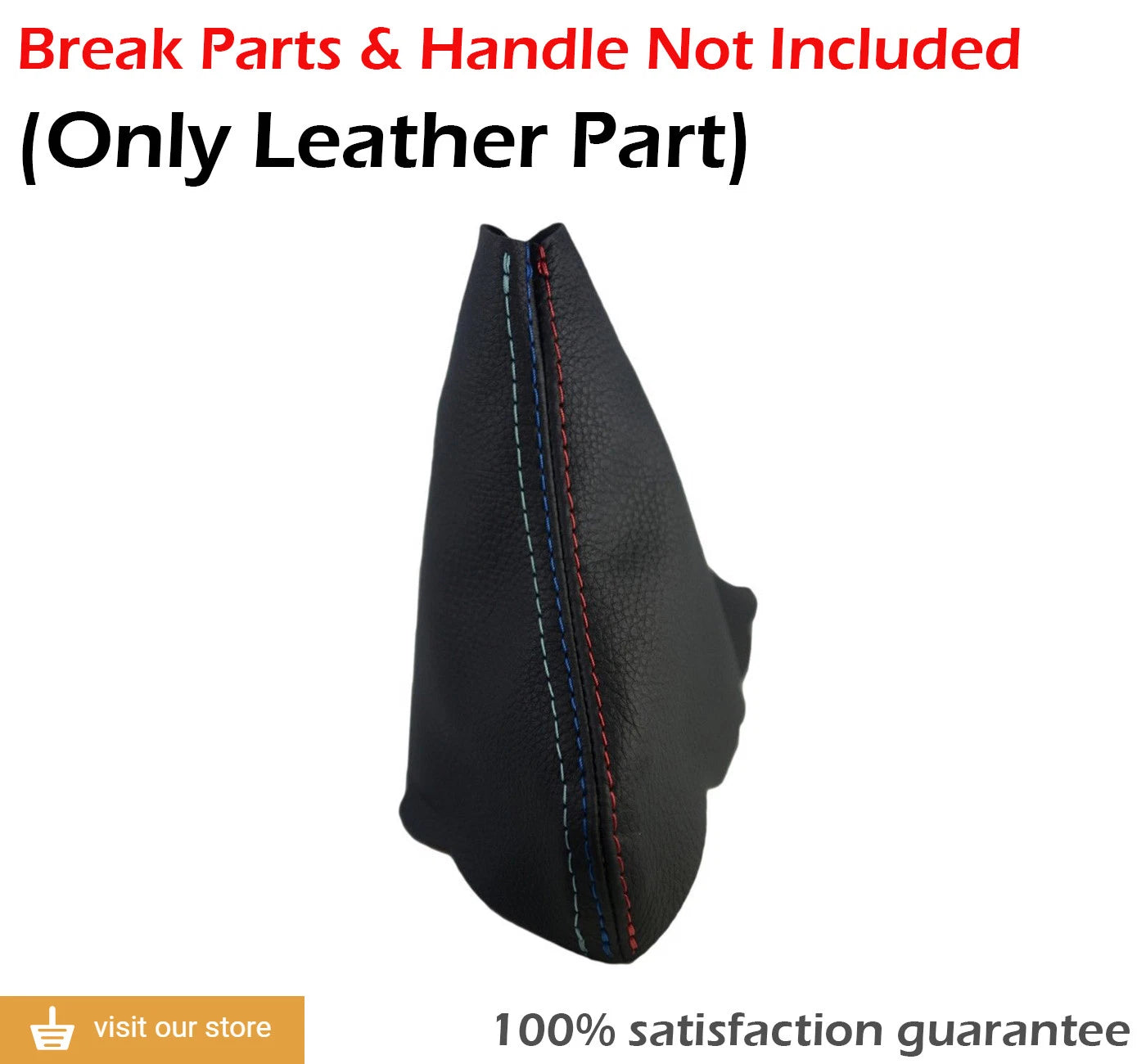 E Brake Boot for BMW E90 (2005–2013) Synthetic Leather M Type Stitch