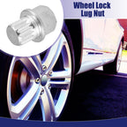 Anti Theft Wheel Lock Lug Nut Screw Removal Key for VW (1 Item)